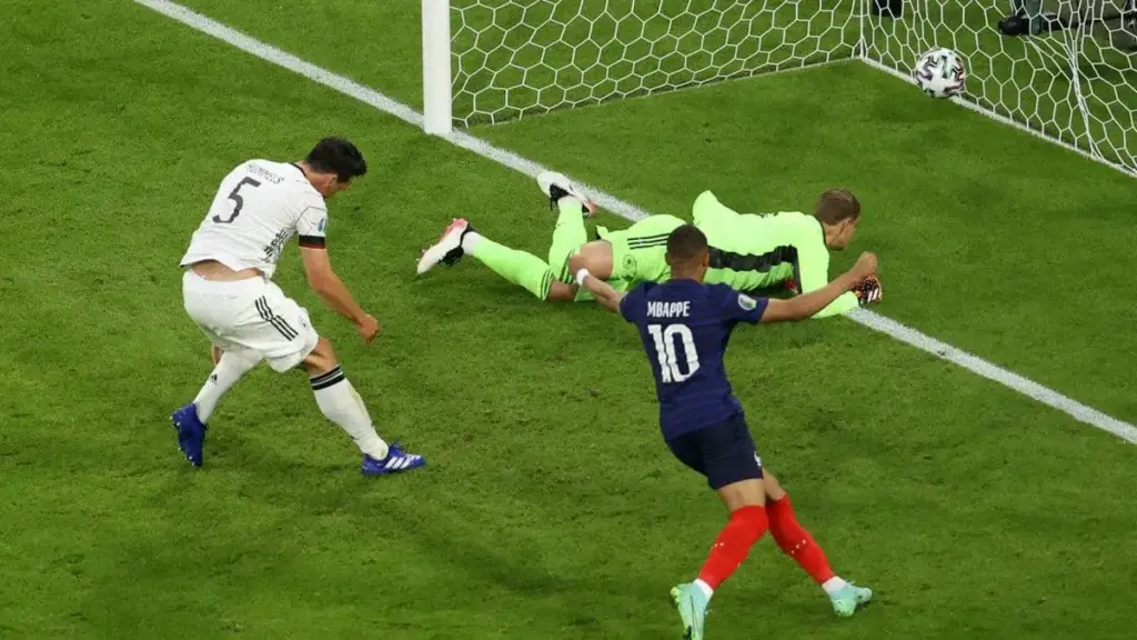 المنتخب الفرنسي يتغلي على ألمانيا