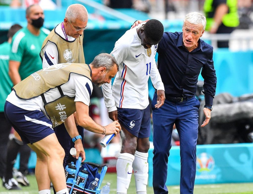 “لعنة” الإصابة تنهي مشاركة ديمبيلي في كأس أوروبا مبكرا