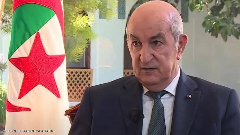 الرئيس الجزائري تبون يقبلُ استقالة رئيس الوزراء