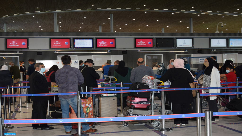 مطارات المغرب تستقبل قرابة 10 ملايين مسافر خلال 2021
