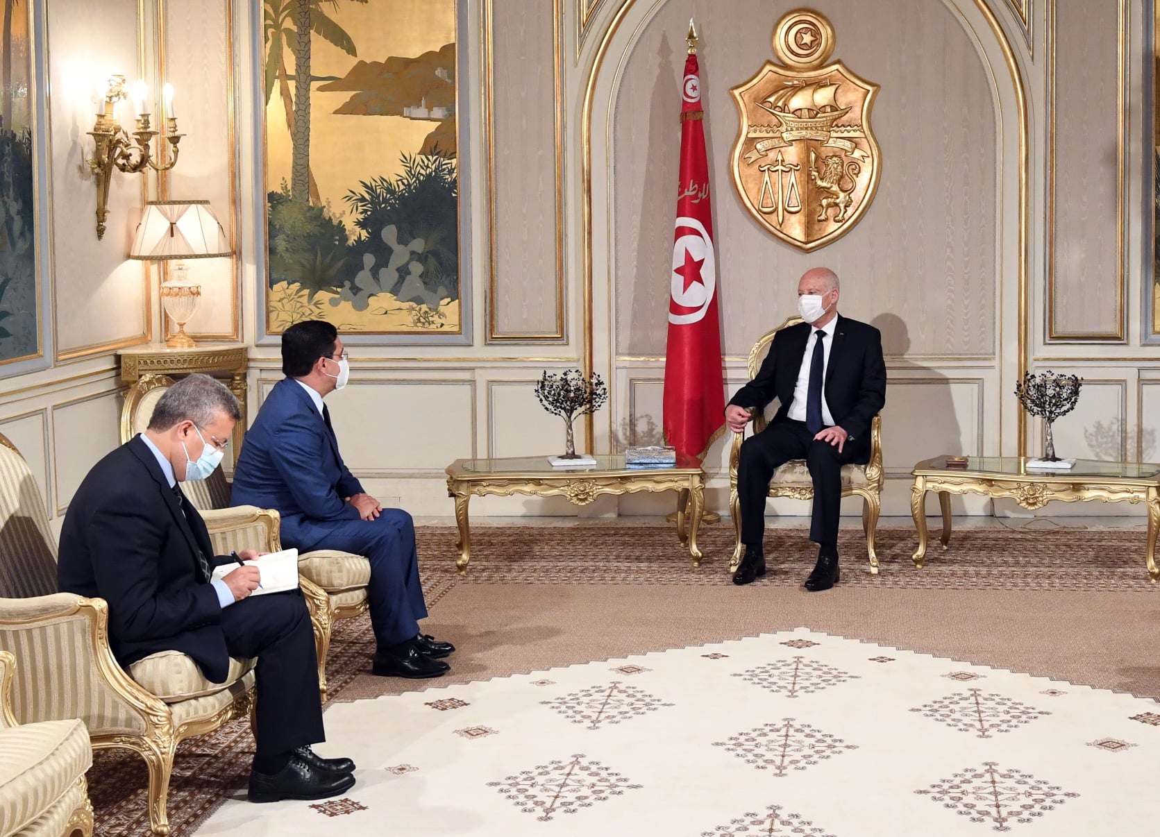 رسالةٌ ملكية تجمع بين بوريطة ورئيس الجمهورية التونسية