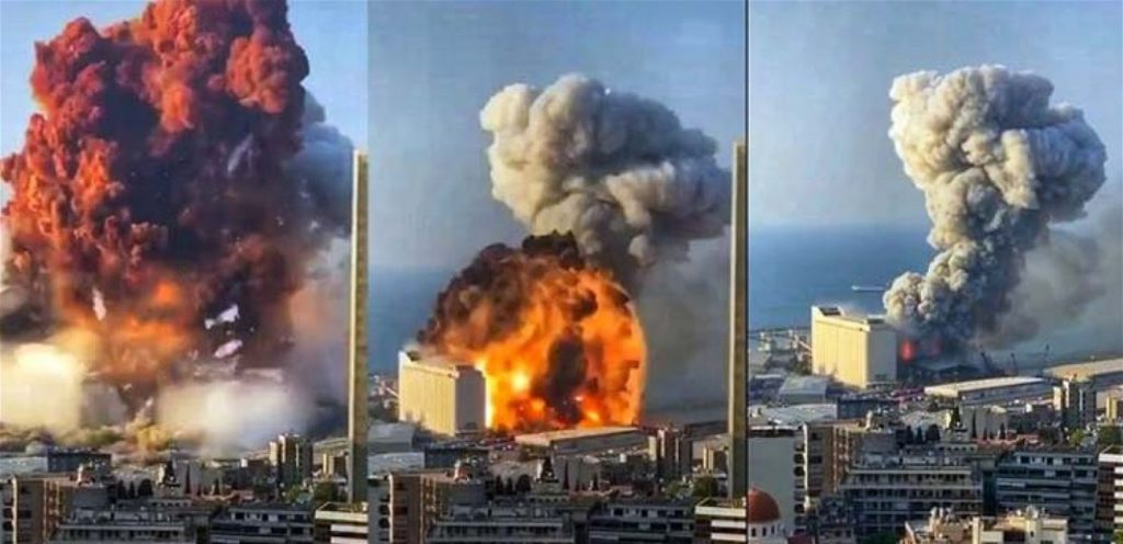 “نعوش رمزية” تجوب بيروت تكريما لضحايا انفجار المرفأ