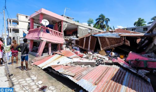 ضحايا الزلزال في هايتي يصلون لـ304 قتيلا