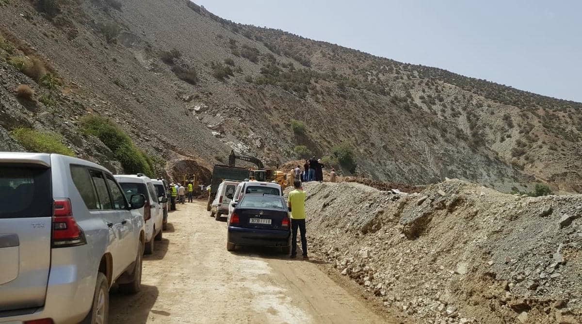 قطع الطريق الرابط بين “أفورار وبين الويدان” لـ11 يوما