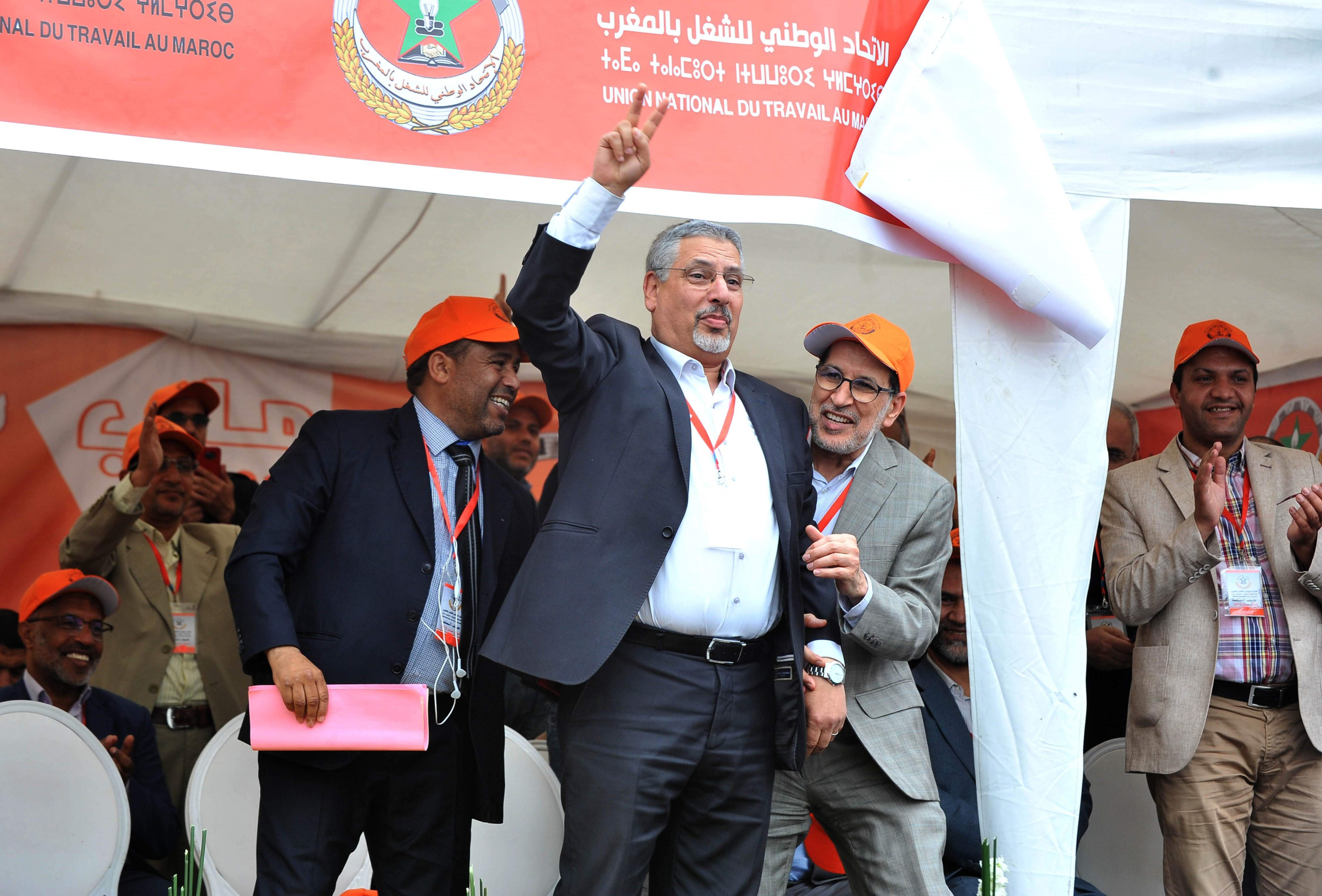 نقابة الاتحاد الوطني للشغل بالمغرب تصوت لصالح مرشح الأغلبية