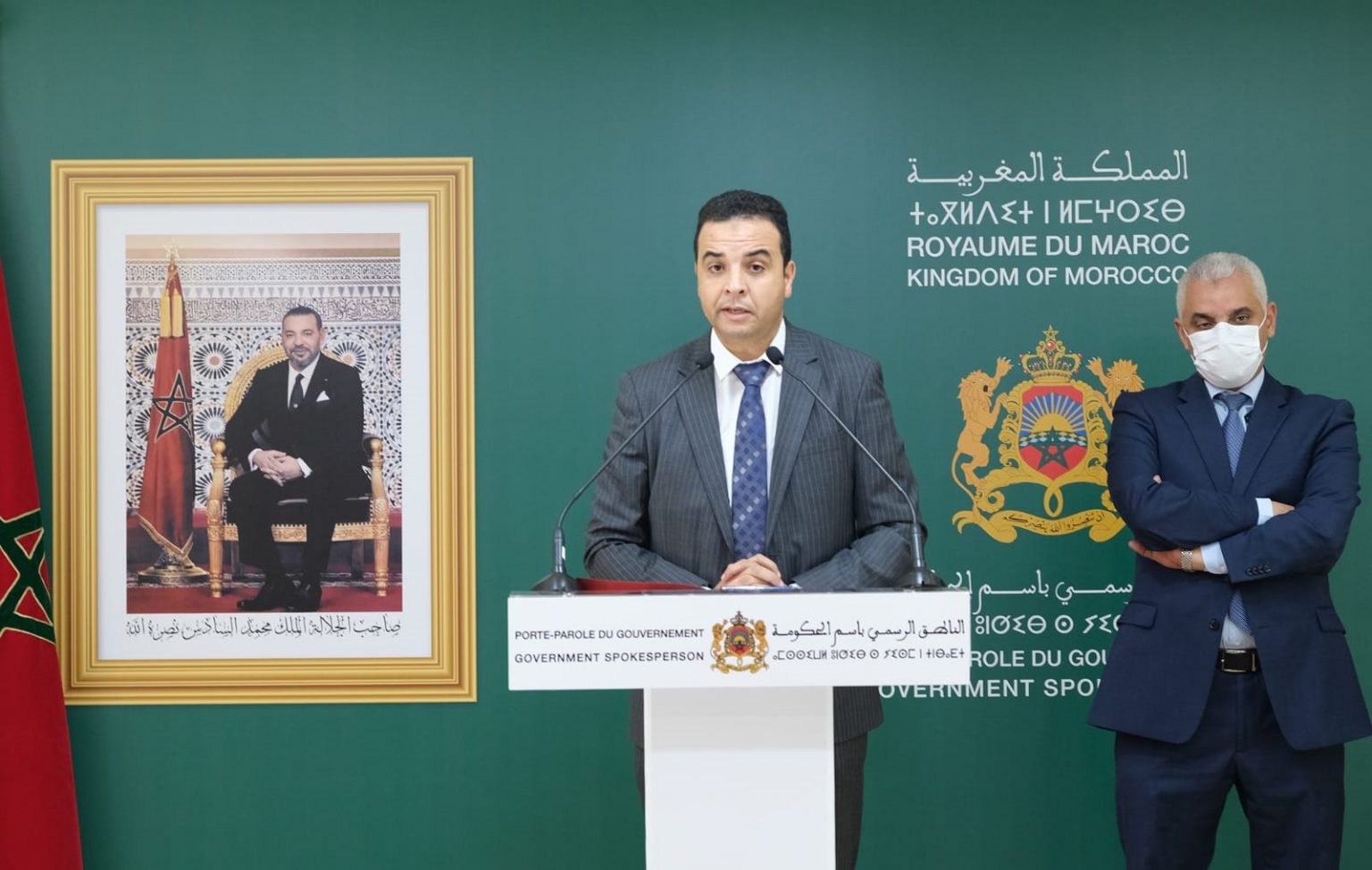 الناطق الرسمي باسم الحكومة يعتمد لأول مرة الترجمة للأمازيغية ولغة الإشارة