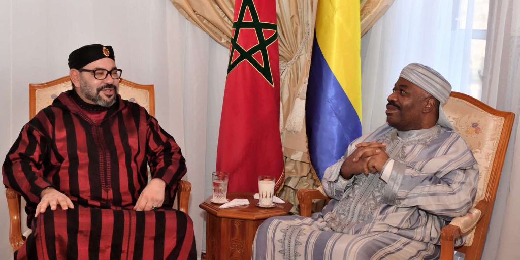 الرئيس الغابوني يهنّئ الملك بذكرى عيد الاستقلال