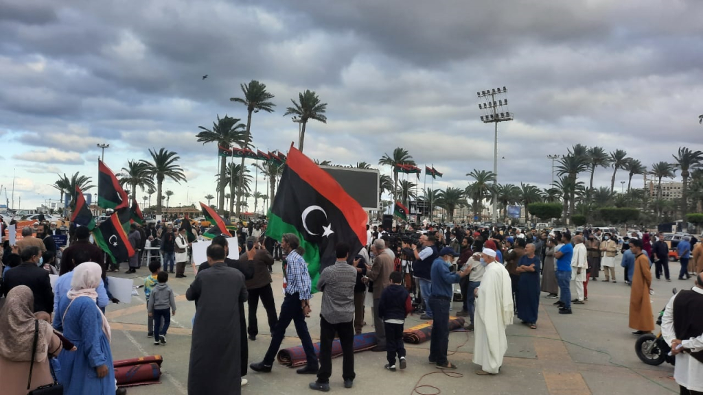 مظاهرات في غرب ليبيا رفضا لترشح نجل القذافي وحفتر للانتخابات