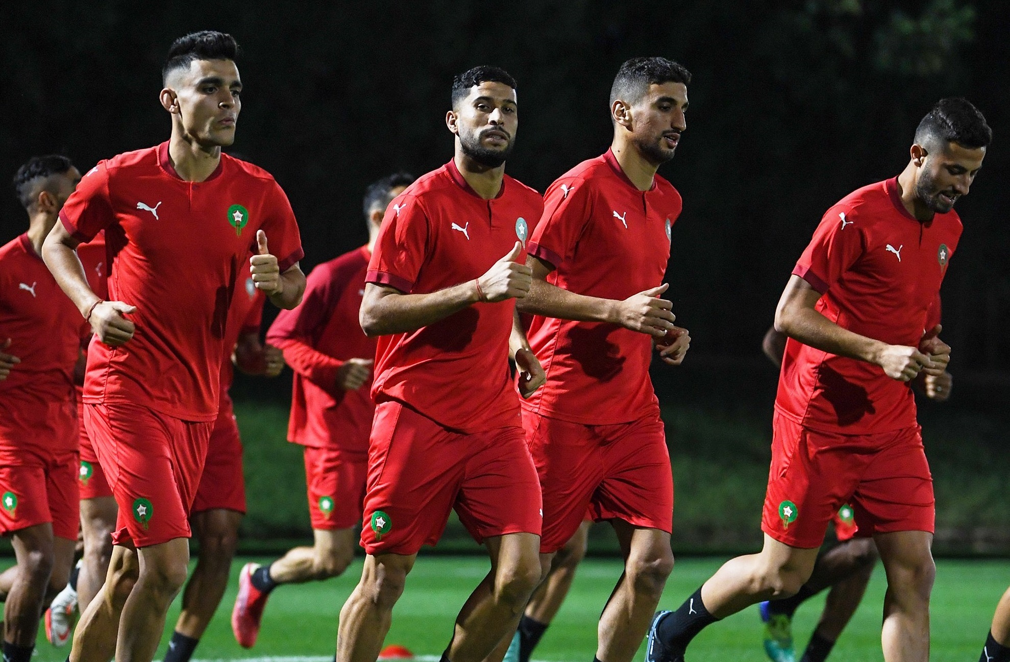 لاعبو المنتخب: الفوز على فلسطين مهم ونعد الجماهير بالفوز باللّقب العربي