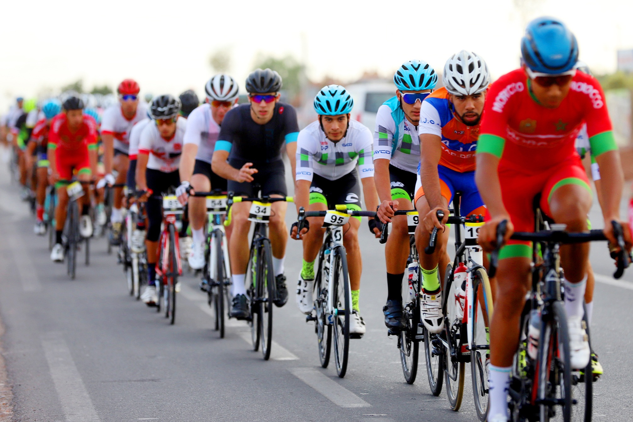 بنسليمان تحتضن بطولة المغرب لسباق الدراجات