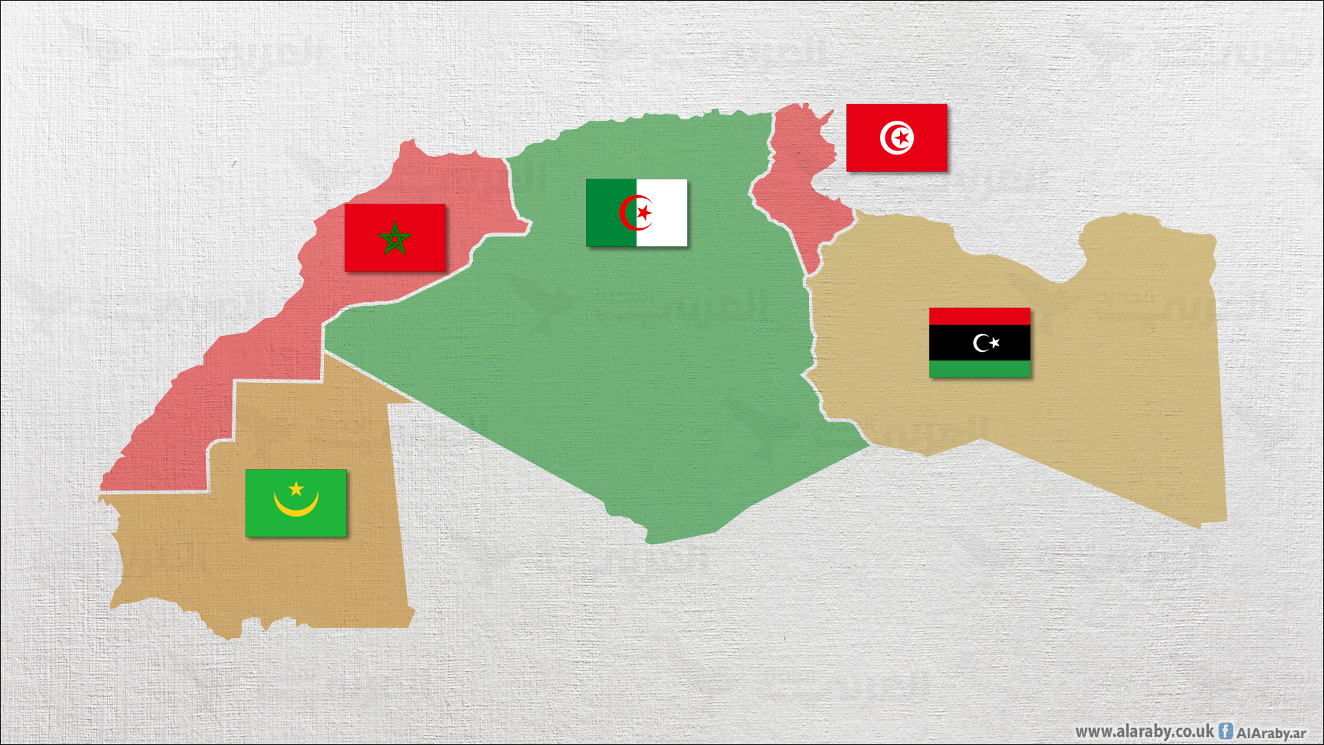 الجامعة العربية “تحرج” الجزائر وتعتمد خريطة المغرب كاملة