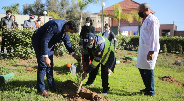 انطلاقة مشروع غرس 2022 شجرة بالمؤسسات التعليمية ببرشيد