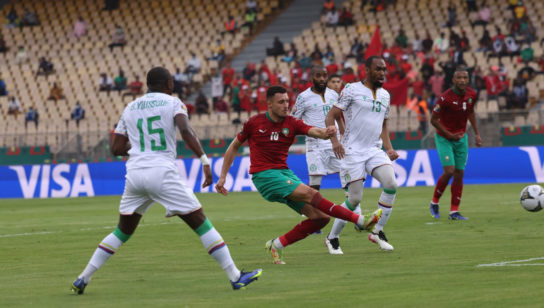 “الأسود” يؤجلون حسم التأهل لمونديال قطر إلى مباراة العودة بالمغرب