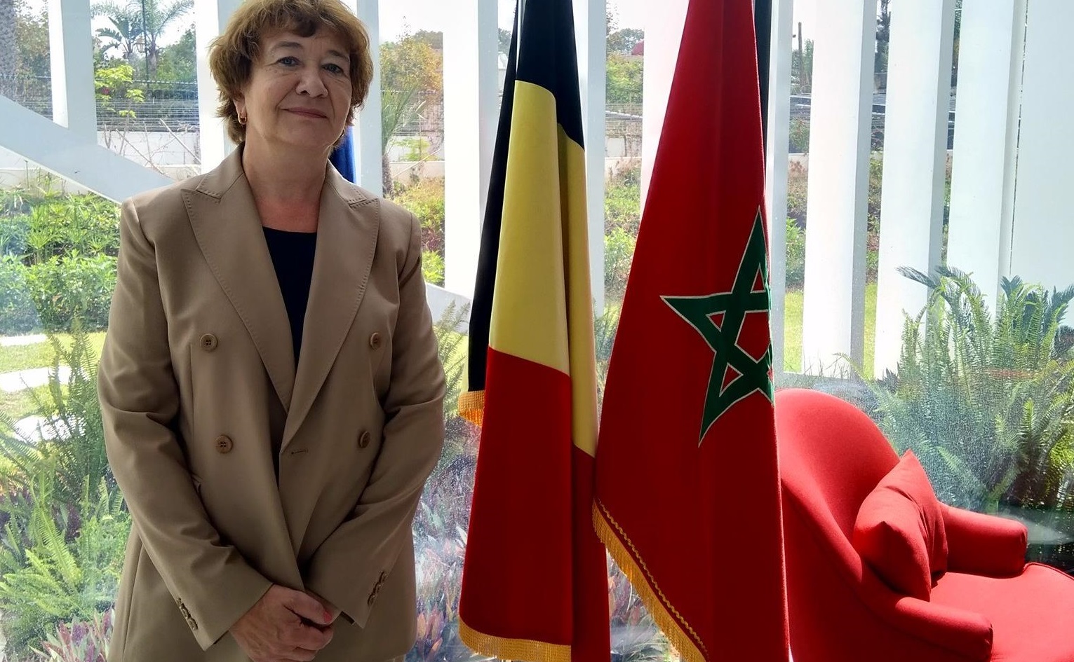 مناقشة تعزيز برامج التعاون المغربي البلجيكي بزاكورة