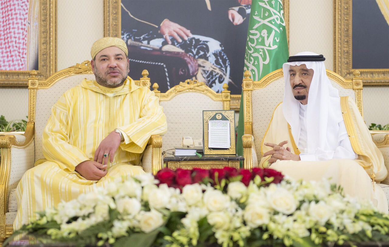 الملك يبعث برقية تضامن إلى العاهل السعودي جراء اعتداءات الحوثيين
