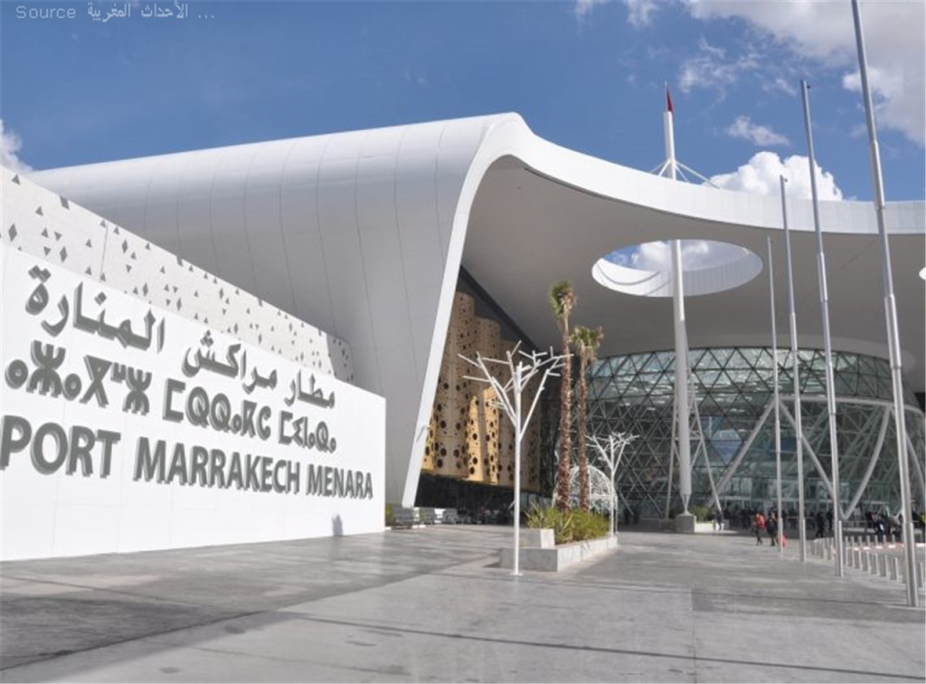 مطار مراكش يستقبل قرابة مليون و719 ألف مسافر سنة 2023