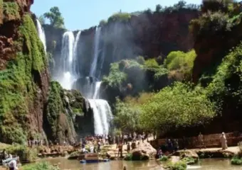شلالات أوزود بأزيلال.. ملاذ طبيعي ورافعة حقيقية للاقتصاد المحلي