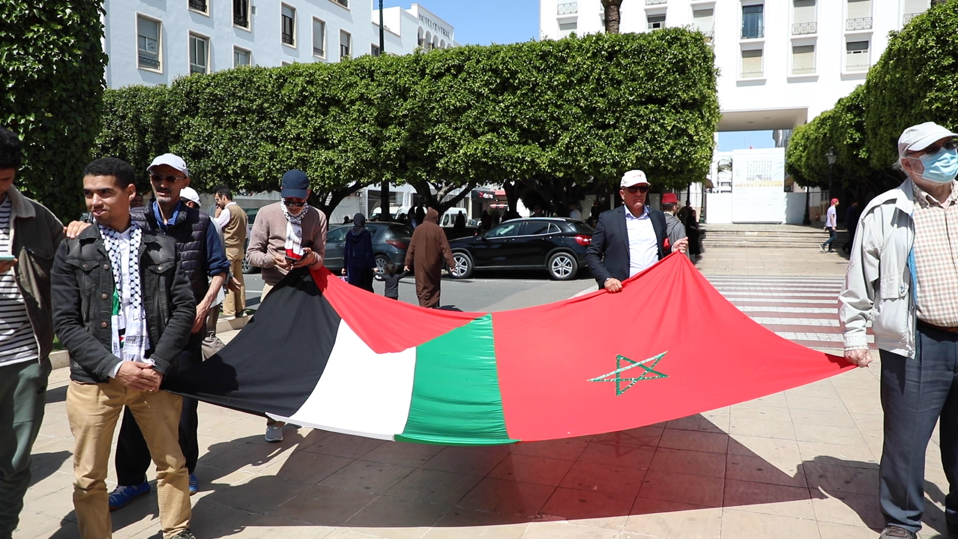 مغاربة يتضامنون مع فلسطين للأسبوع 27 على التوالي