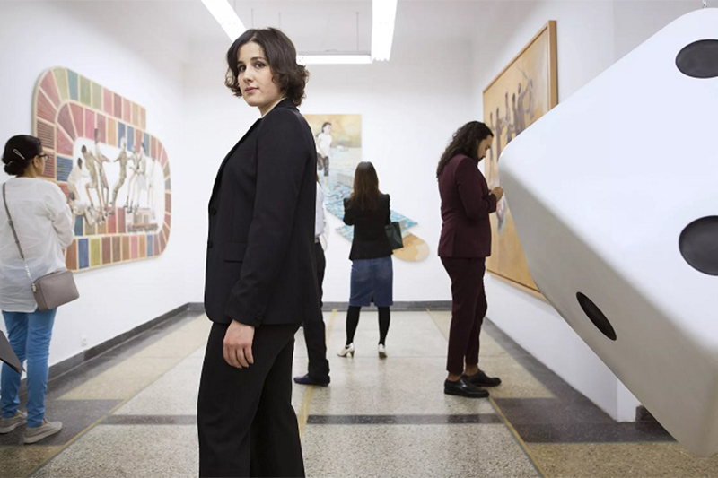 تشكيلية مغربية تتوج بجائزة “Beyond Future Art”