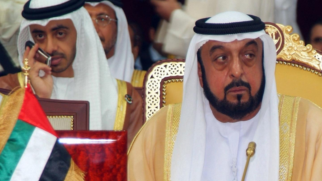 وفاة رئيس دولة الإمارات وحداد وطني لـ40 يوما