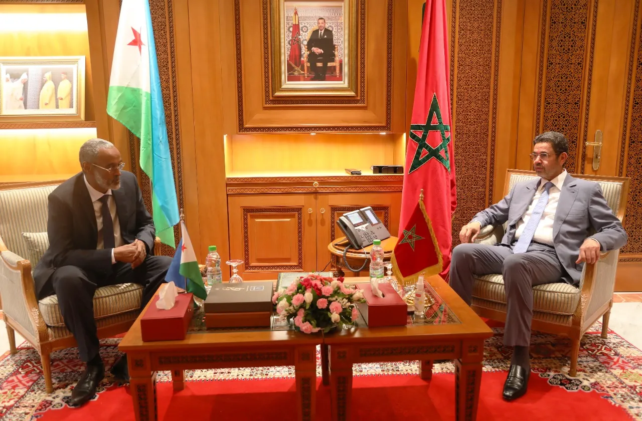 عبد النباوي يتباحث مع وزير العدل الجيبوتي