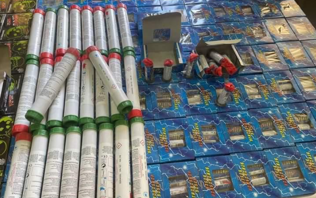الأمن يصادر كمية هامة من المفرقعات النارية المستغلة في أعمال الشغب