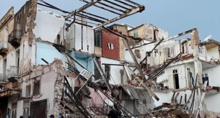 انهيار منزل جديد بمدينة الدار البيضاء