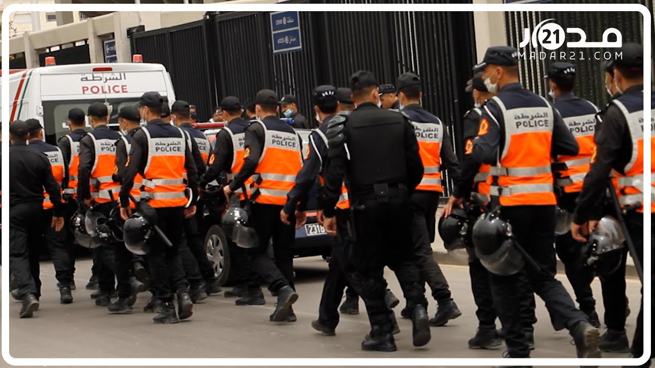 هكذا استعد رجال الأمن لتأمين مباراة المنتخب المغربي ضد نظيريه الليبيري