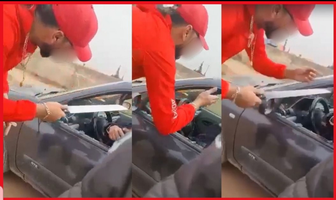 جانحون يعتدون على سيارة خاصة لشرطي