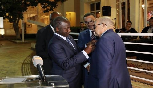 الكاتب العام لمجلس النواب يُوشّح بوسام الفرانكفونية