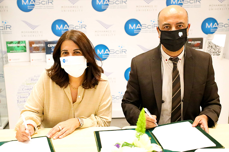 اتفاقية شراكة بين المعهد الوطني للصحة و”MAScIR”