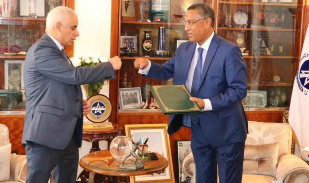 ٱيت الطالب يدشن جولة جديدة من الحوار الإجتماعي باجتماع مع موخاريق