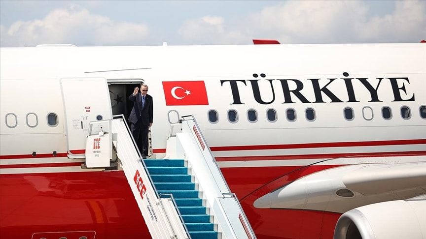 أردوغان يصل روسيا
