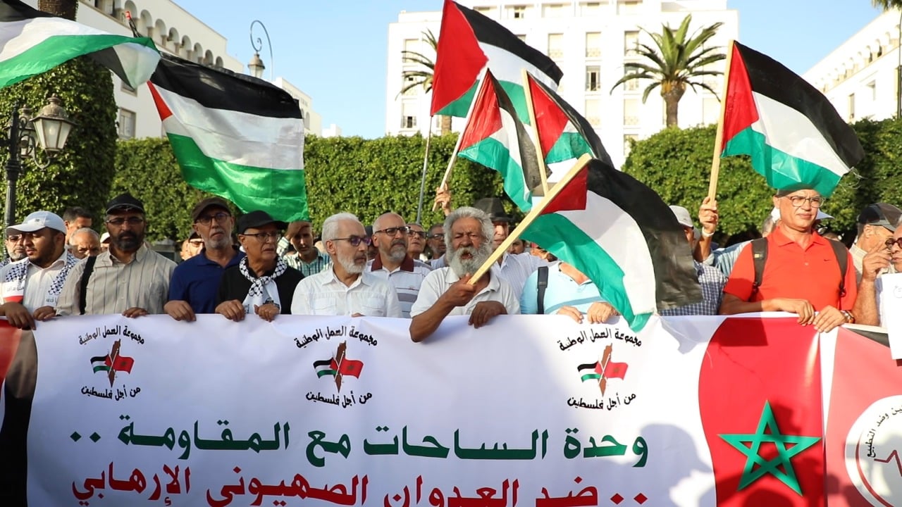 قصف غزة يُخرج مغاربة للتظاهر ودعوات لقطع العلاقات مع اسرائيل