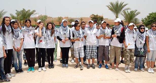 أطفال مقدسيون يستعدون للمشاركة بالمخيم الصيفي بالمغرب