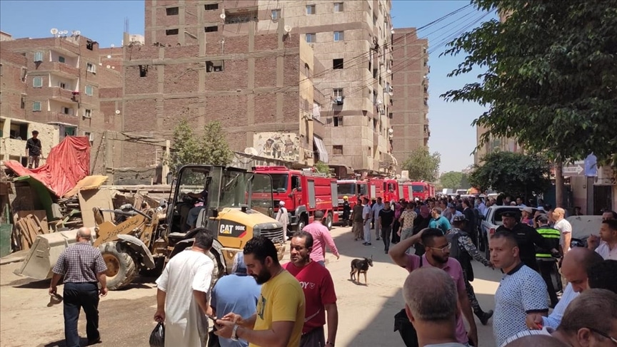 41 قتيلا في حريق بكنيسة الجيزة المصرية