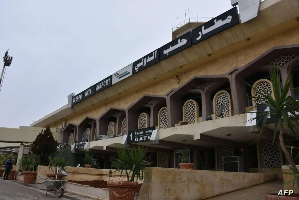  صواريخ إسرائيلية تقصف مطار حلب بسوريا