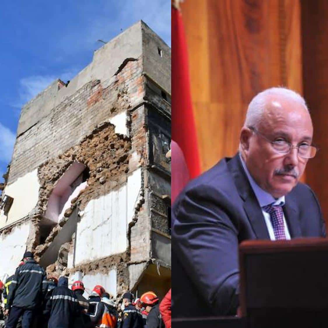 التويمي يطالب بتدابير لتفادي انهيار المباني الآيلة للسقوط