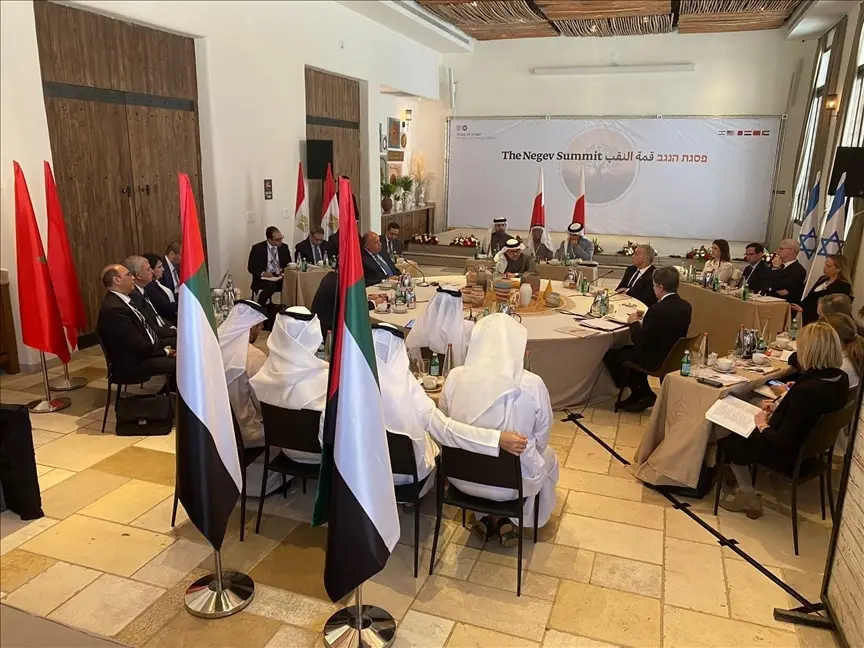 إسرائيل تخصص ميزانية لتمويل منتدى النقب للدول المطبعة مع تل أبيب