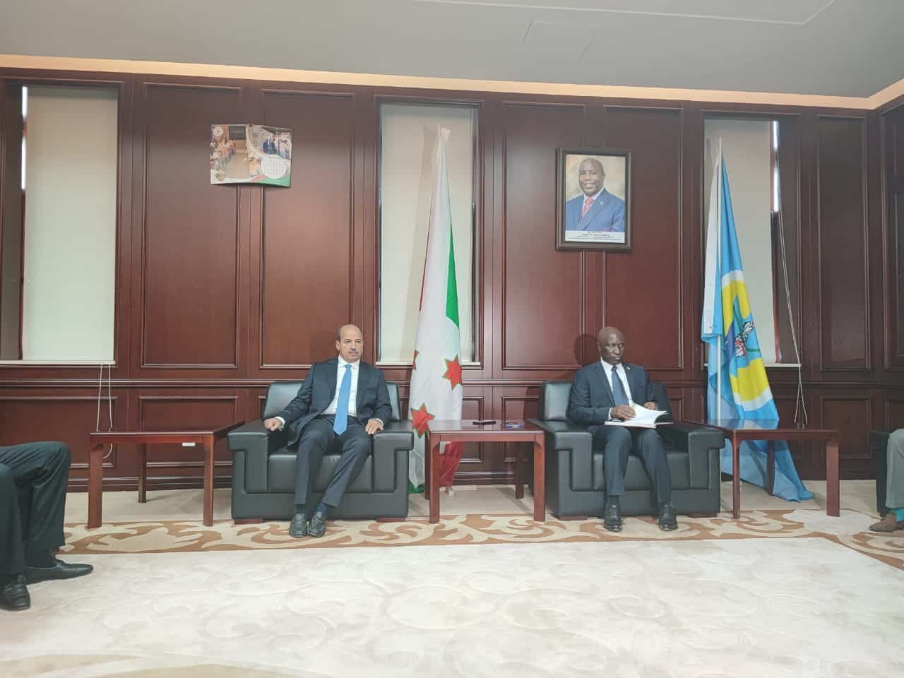 نائب رئيس بوروندي يستقبل ميارة ويشيد بدعم المغرب لبلاده بمختلف القطاعات