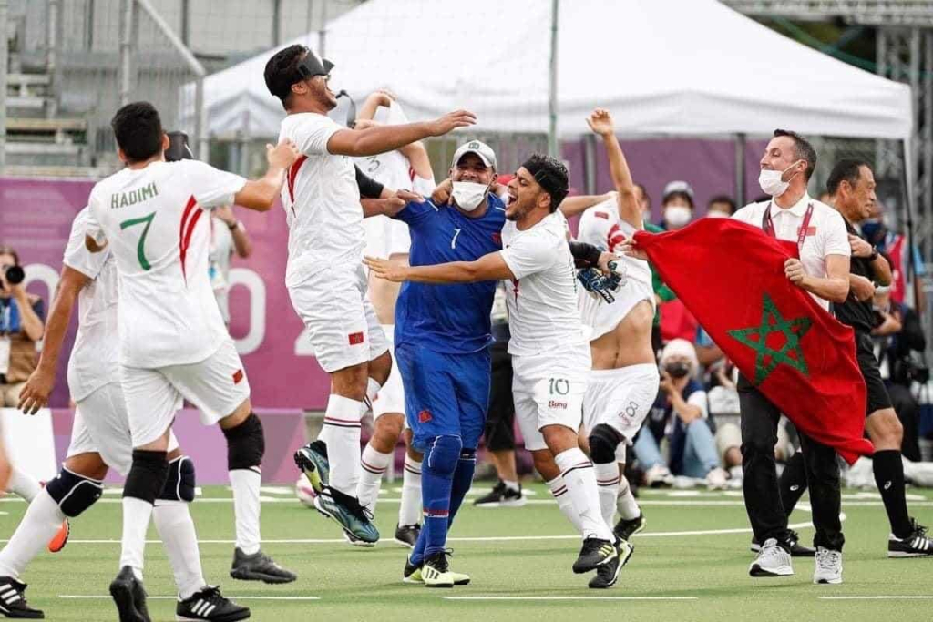 منتخب المكفوفين يقترب من الألعاب البارالمبية