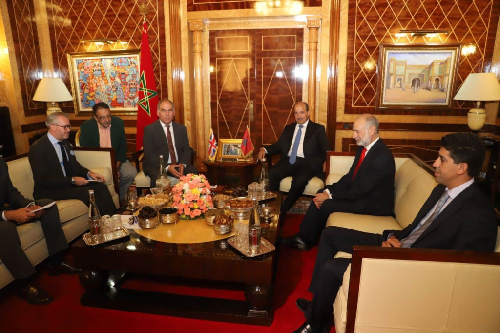 ميارة وهاميلتون يشيدان بالعلاقات الثنائية بين المغرب وبريطانيا