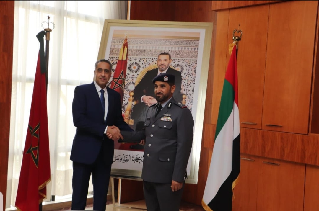 حموشي يتدارس ونظيره الإماراتي تعزيز التعاون الأمني