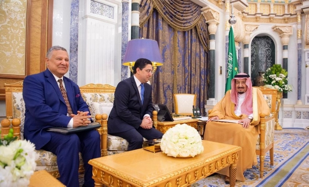 بوريطة يسلم العاهل السعودي رسالة ملكية