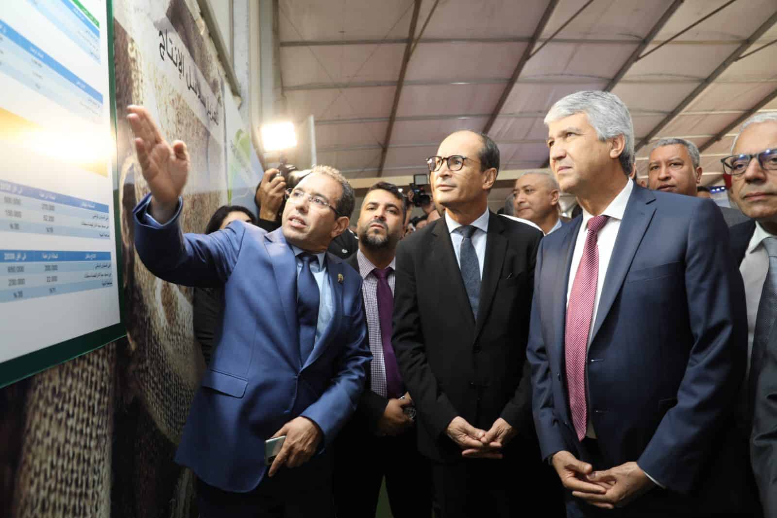 صديقي يفتتح النسخة الـ3 للمعرض الوطني للحبوب والقطاني