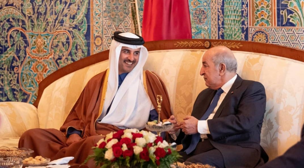تبون يتفاوض مع قطر للحفاظ على أنشطة “أوريدو” للاتصالات في الجزائر