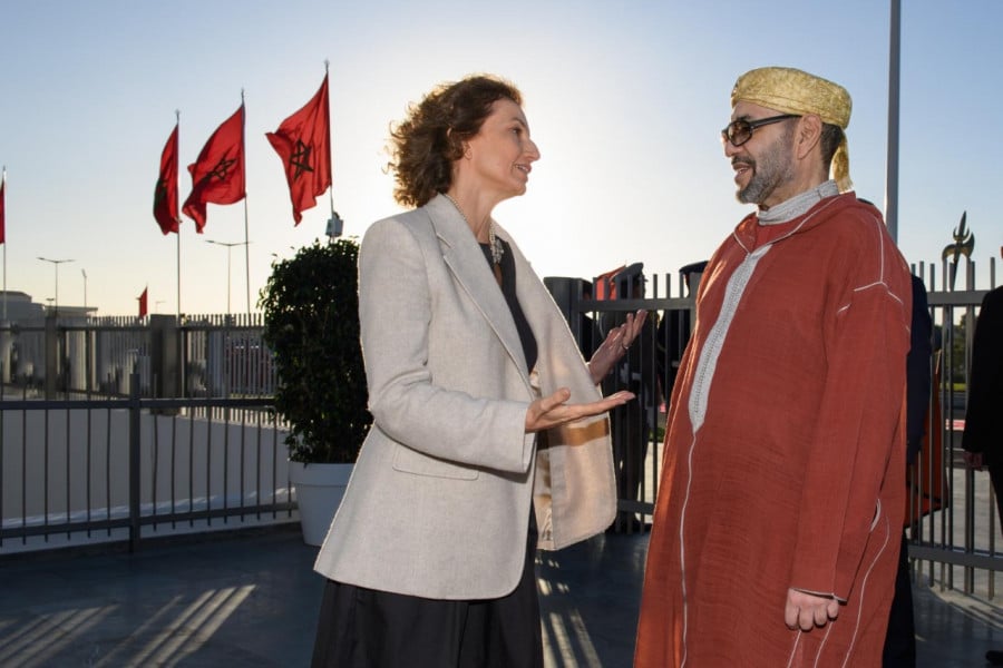 الملك يشيد بجودة الشراكة بين اليونسكو والمغرب
