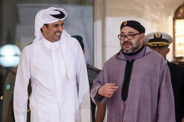 الملك يهنئ أمير دولة قطر بانطلاقة المونديال