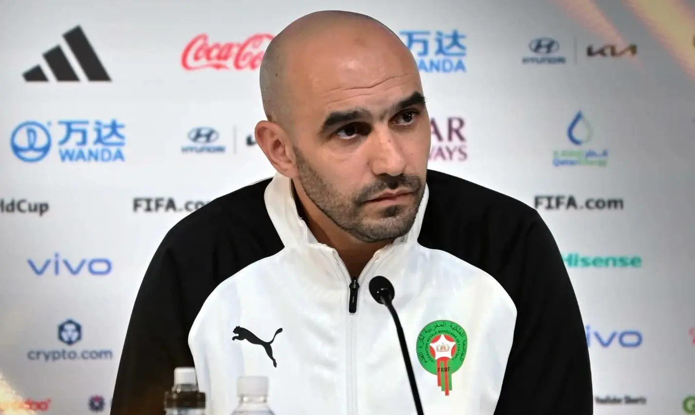 الركراكي: المباراة أمام منتخب ليبيريا لن تكون سهلة وسنعلب بطموح الفوز