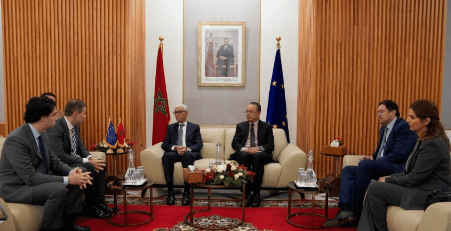 الطالبي العلمي يتباحث مع مقرر المغرب عن مجموعة الحزب الشعبي الأوروبي